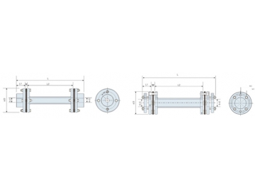 LK21 ディスクタイプカップリング - 長径間