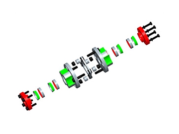 LK9-1　シングルディスクタイプカップリング– ブッシングタイプ