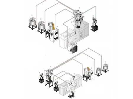 質量計量式混合装置