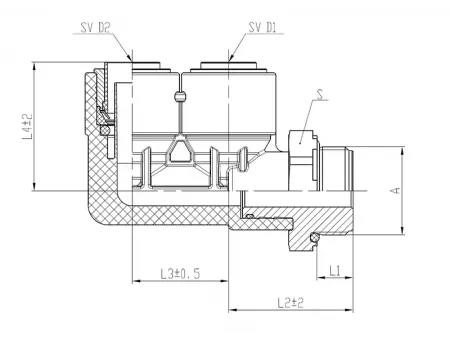 軽量型プッシュイン継手