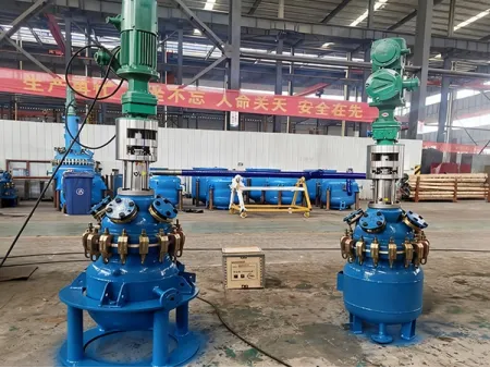 グラスライニング反応機、オープンタイプ