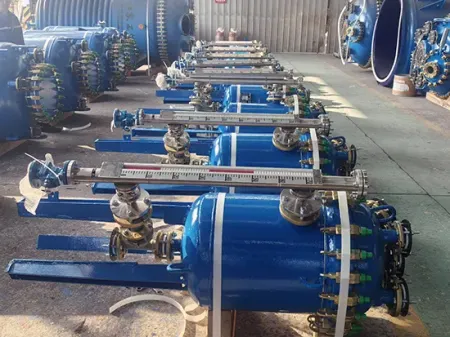 縦型グラスライニング貯槽、オープンタイプ