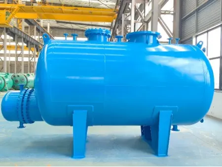 横型グラスライニング貯槽