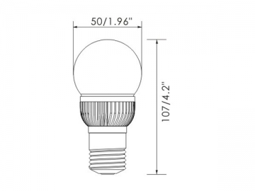 QP01 5W LED電球