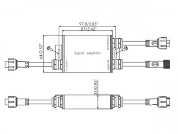 SC-AP W-12-24 LEDアンプ