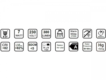 電球型蛍光灯 スパイラル形SP T3 7W 9W 13W 18W 23W