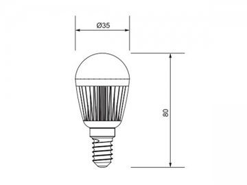 1W LED 電球