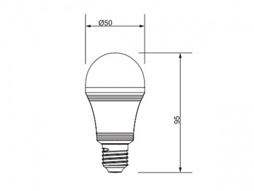 3W LED 電球