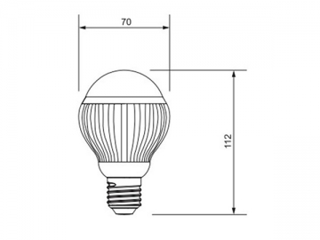 5W LED 電球