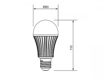 5W LED 電球