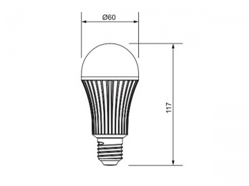 5W LED 電球