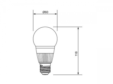 5W LED 電球