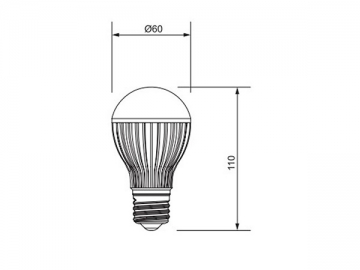 5W LED 電球