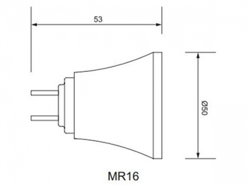 MR16 LED カップライト