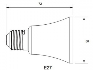 E14 LED カップライト