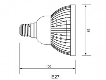 PAR30 E27 LED カップライト