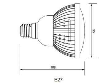 PAR30 E27 LED カップライト