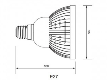 PAR30 E27 LED カップライト