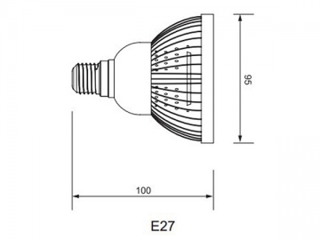 PAR30 E27 LED カップライト