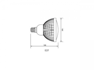 IP40 LED カップランプ