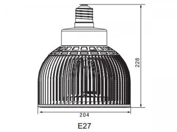 ハイパワーE27 LED カップランプ