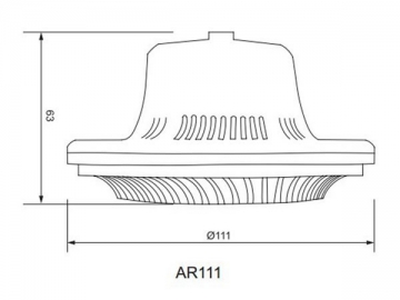 AR111 LED カップライト