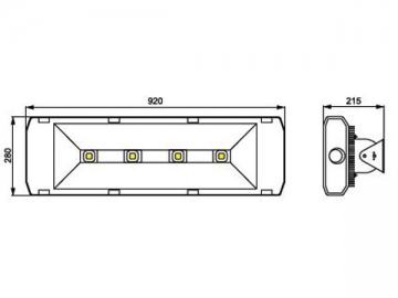 集積型LEDトンネルライト