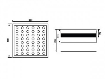 LED 投光照明