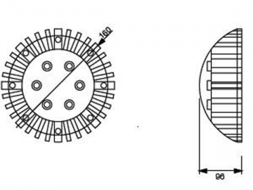 DIP LED 点光源