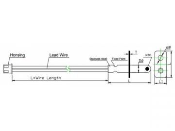 温度センサー<small>(電子レンジ、オーブントースター、炊飯器用センサー)</small>