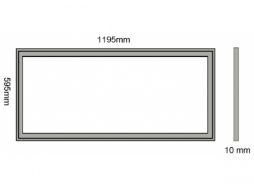 正方形LED パネルライト, 595*1195mm 65W
