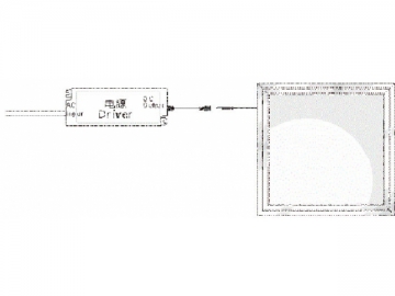 LED パネルライト、CCT調光機能付き