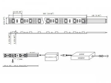 柔軟 LED 、SMD5050 LED ストリップ ライト