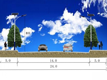 MRac MRL-40W ソーラー街灯システム