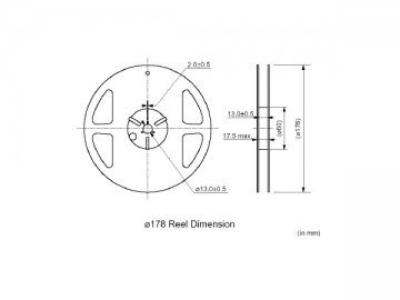 868MHz  SAW 共振子